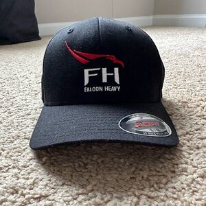 SpaceX Falcon Heavy s/m fitted hat